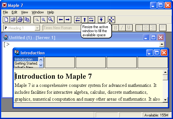 Иллюстрированный самоучитель по Maple 6/7 › Первое знакомство с системой Maple › Установка системы Maple 7 на ПК