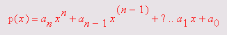 Иллюстрированный самоучитель по Maple 6/7 › Анализ функций и полиномов › Операции с полиномами