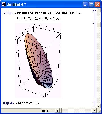 Иллюстрированный самоучитель по Mathematica 3/4 › Расширения графики (пакет Graphics) › Построение 3D-параметрических графиков (ParametricPlot3D)