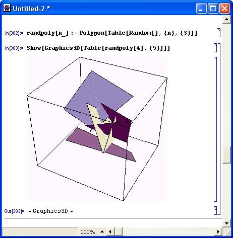 Иллюстрированный самоучитель по Mathematica 3/4 › Графика и звук › Функция Graphics3D, ее опции и примитивы