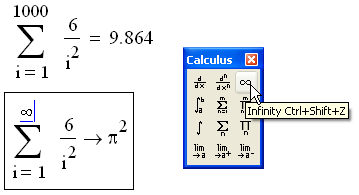 Иллюстрированный самоучитель по MathCAD 11 › Вычисления › Вычислительные операторы