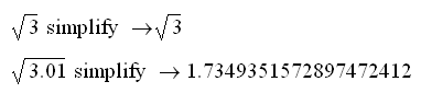 Иллюстрированный самоучитель по MathCAD 11 › Символьные вычисления › Символьная алгебра. Упрощение выражений.