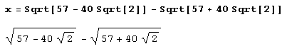 Иллюстрированный самоучитель по Mathematica 5 › Числа, их представление и операции над ними › Трудные случаи при разложении чисел в цепные дроби