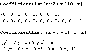 Иллюстрированный самоучитель по Mathematica 5 › Алгебра и анализ › Многочлены