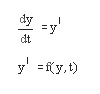 Иллюстрированный самоучитель по MatLab › Численные методы › Решение обыкновенных дифференциальных уравнений. Решатели ОДУ.