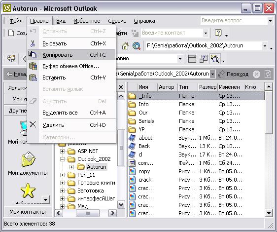 Иллюстрированный самоучитель по Microsoft Outlook 2002 › Outlook и Интернет › FTP-сервер
