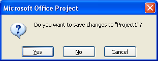 Иллюстрированный самоучитель по Microsoft Project 2003 › Интерфейс › Стандартные операции