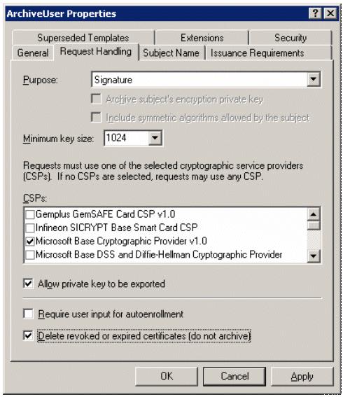 Иллюстрированный самоучитель по автоматической установке Windows XP › Автоматическая подача заявок на сертификаты в Windows XP › Функции автоматической подачи заявки
