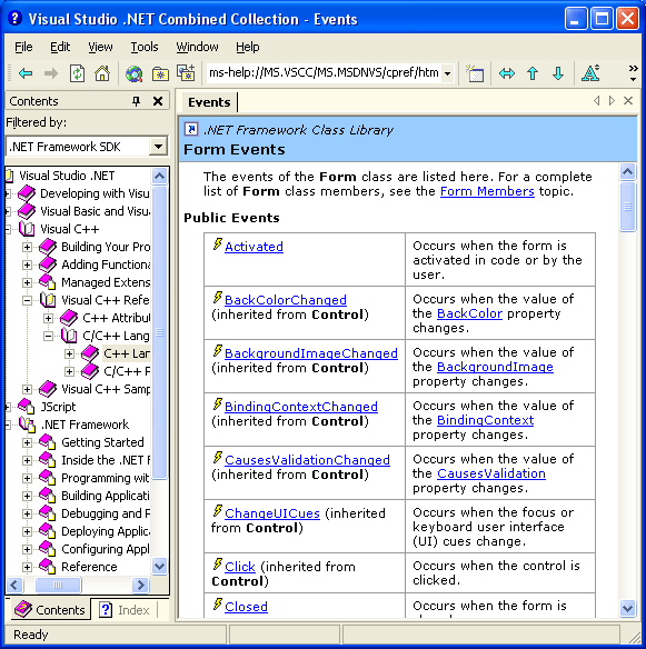 Иллюстрированный самоучитель по Architecture .NET › Создание графических пользовательских интерфейсов › Обработка событий в Windows Forms. Документация по обработке событий. Событие MouseDown (Кнопка мыши нажата).
