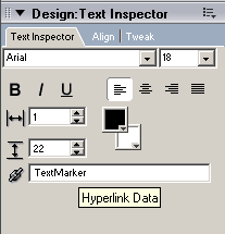 Иллюстрированный самоучитель по Macromedia Director MX › Работа с текстом › Практическое упражнение 14.2: Text Inspector и гиперссылки
